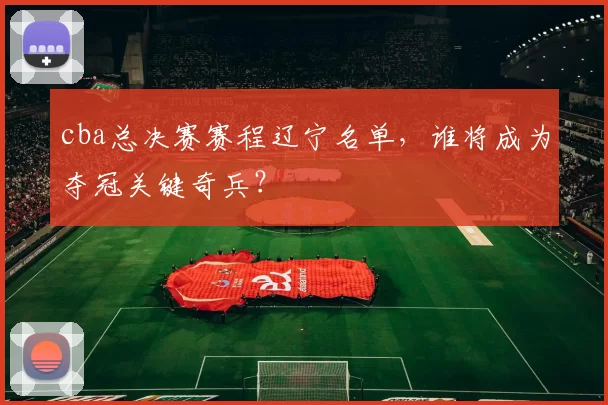 cba总决赛赛程辽宁名单,谁将成为夺冠关键奇兵?